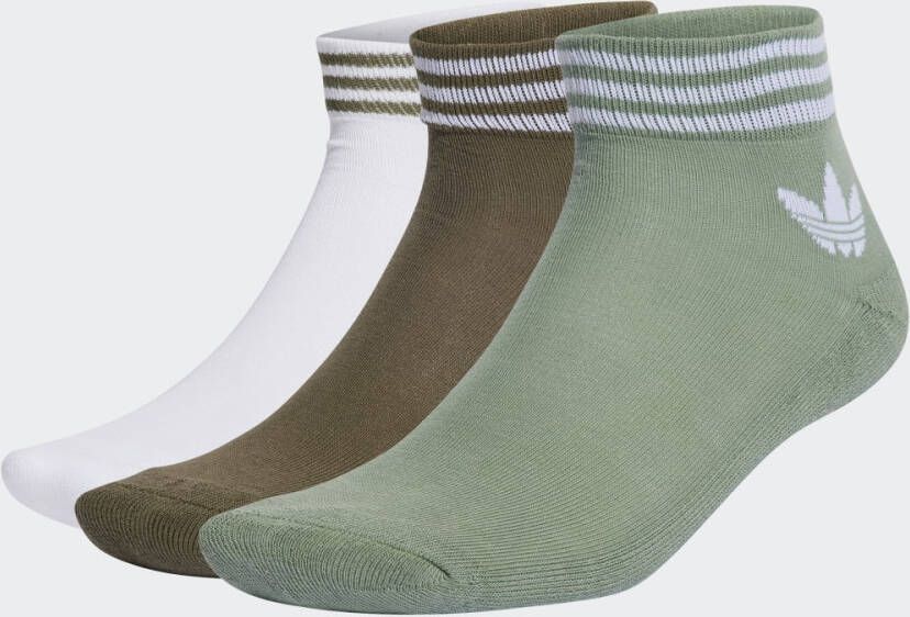 adidas Trefoil Enkelsokken 3 Paar