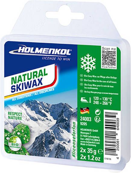 Holmenkol Natural Skiwax Bar Hete wax g