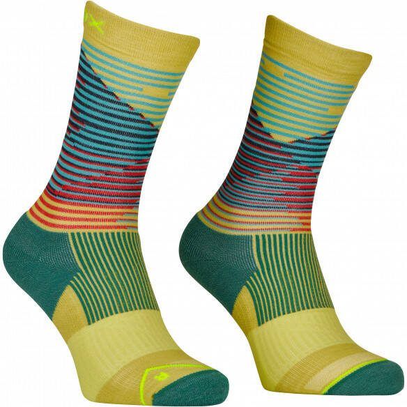 Ortovox Women's All Mountain Mid Socks Merinosokken 38, meerkleurig
