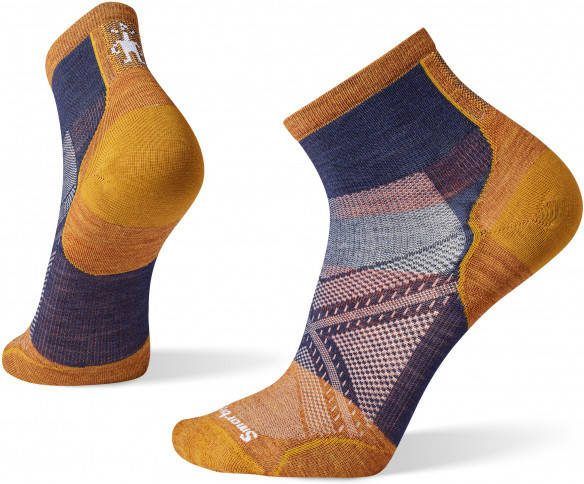 SmartWool Performance Cycle Zero Cushion Pattern Ankle Fietssokken, meerkleurig