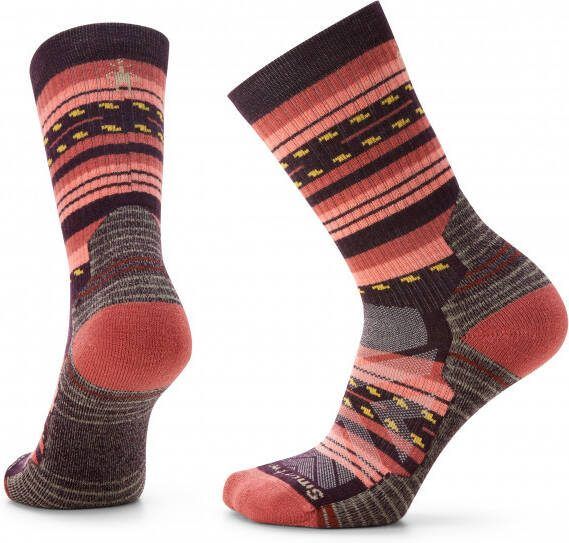 SmartWool Women's Hike Light Cushion Margarita Crew Socks Wandelsokken, meerkleurig