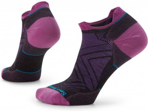 SmartWool Women's Run Zero Cushion Low Ankle Hardloopsokken, meerkleurig