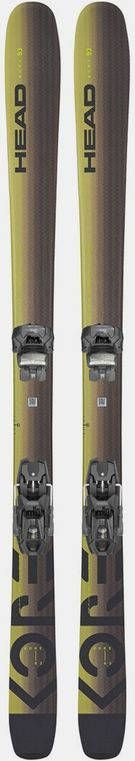Head Kore Tour 93 Ski + Attack 14 GW Binding Geel