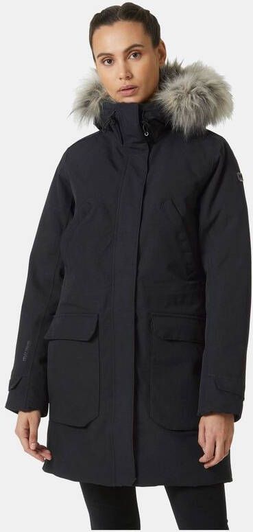 Helly Hansen Varanger Gevoerde Parka Dames Zwart