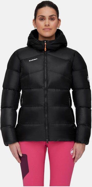 mammut Meron Gevoerde Hooded Dames Jas Zwart