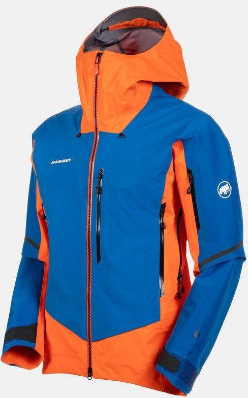 mammut Nordwand Pro HS Hooded Jas Blauw/Oranje