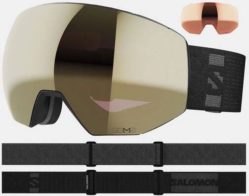 Salomon Radium Prime Sigma Skibril Dames Zwart