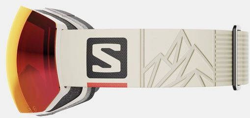 Salomon Radium Pro Sigma Sneeuwbril Zwart/Middenroze