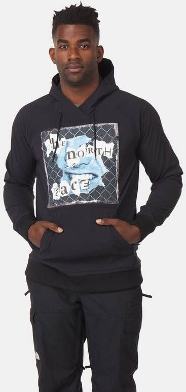 The North Face Printed Tekno Hoodie Snowboard Trui Zwart