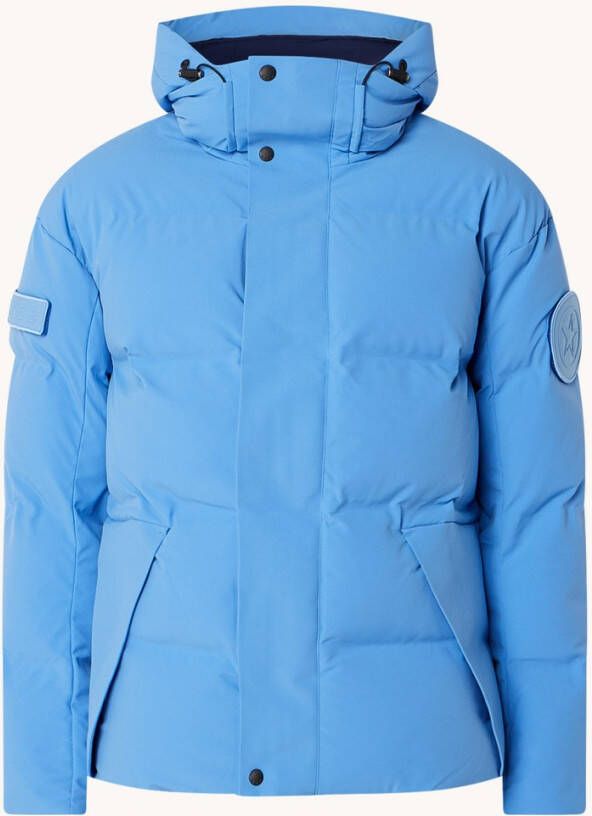 Airforce Copper Mountain gewatteerde ski jas met ritszakken en capuchon