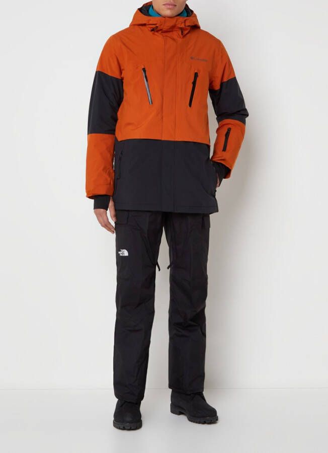 Columbia Aerial Ascender ski jas met capuchon en ritszakken