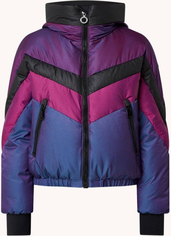 Goldbergh Gewatteerde jas met donsvulling en ritszakken