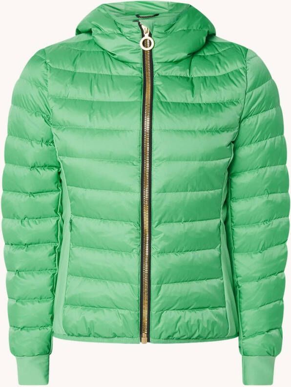 Goldbergh Nadia gewatteerde jacket met capuchon en ritszakken