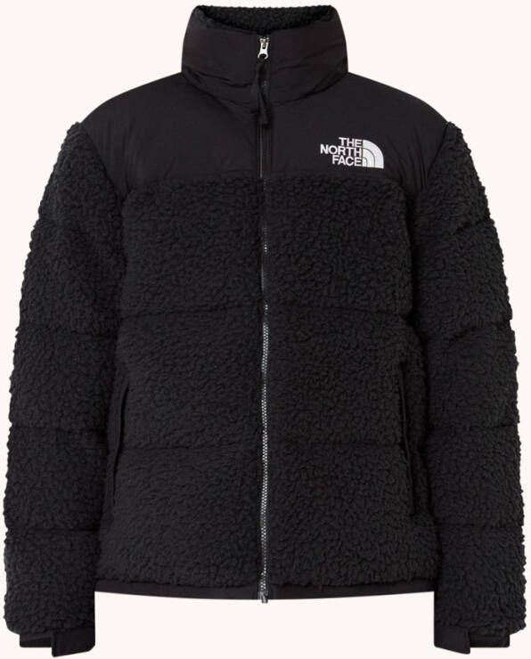The North Face Nuptse puffer jack van teddy met ritszakken
