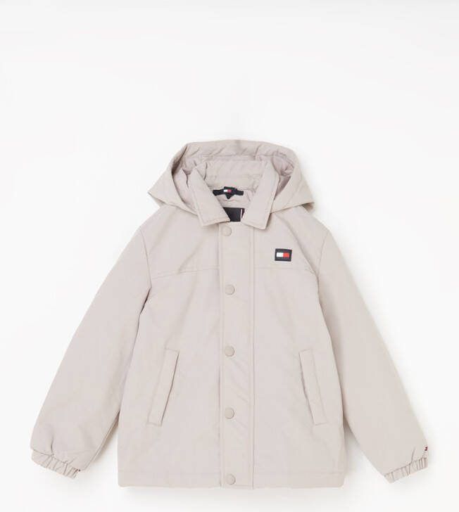 Tommy Hilfiger Coach jack met capuchon en logo