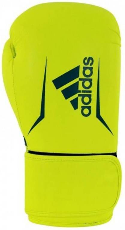 Adidas Speed 100 Bokshandschoenen Geel/blauw 14 Oz