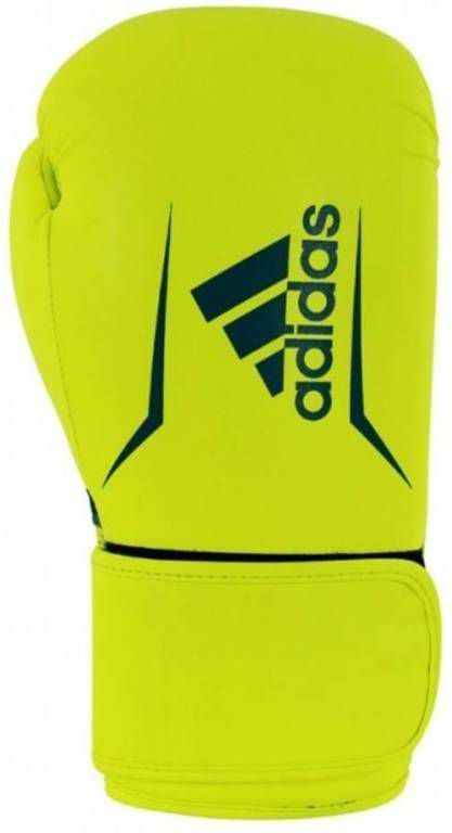 Adidas Speed 100 Bokshandschoenen Geel/blauw 16 Oz
