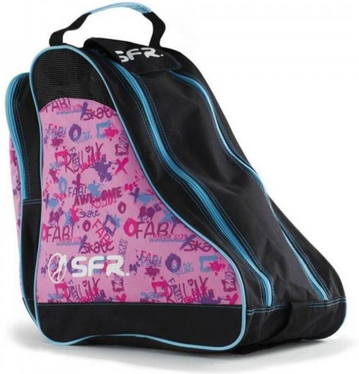 SFR Skate- En Schaatstas Graffiti Roze 23 Liter