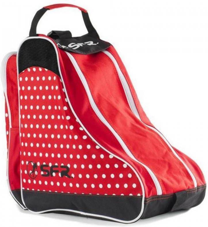 SFR Skate- En Schaatstas Polka Rood 23 Liter