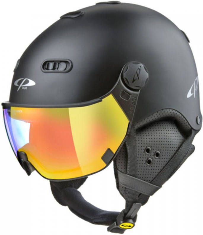 CP Skihelm met vizier Carachillo Bruin Meekleurend Spiegelend ☁/❄/☀