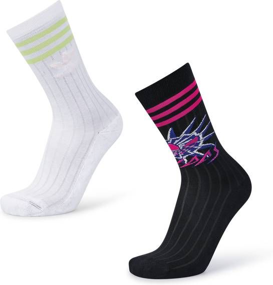 Adidas Crew Sock 2 Pack Unisex Sokken