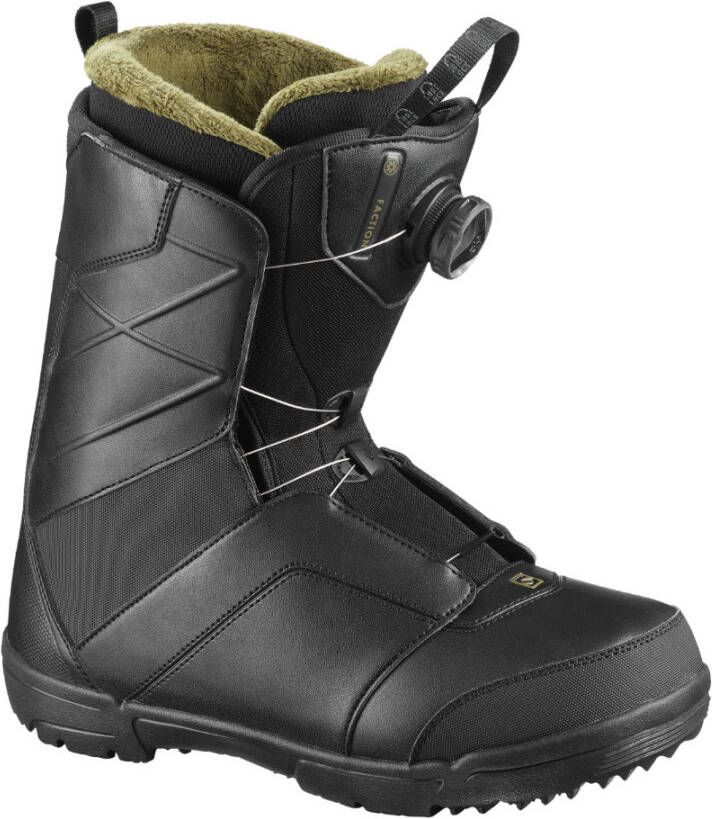 Salomon Faction Boa Black snowboardschoenen heren