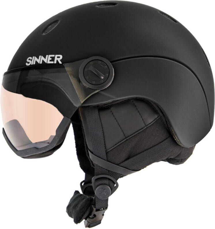 Sinner Titan Trans incl. Vizier 52/55/59/63 skihelm met vizier