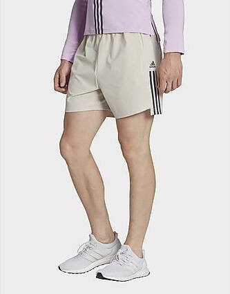 Adidas AlphaStrength Geweven Ritsshort Aluminium Heren