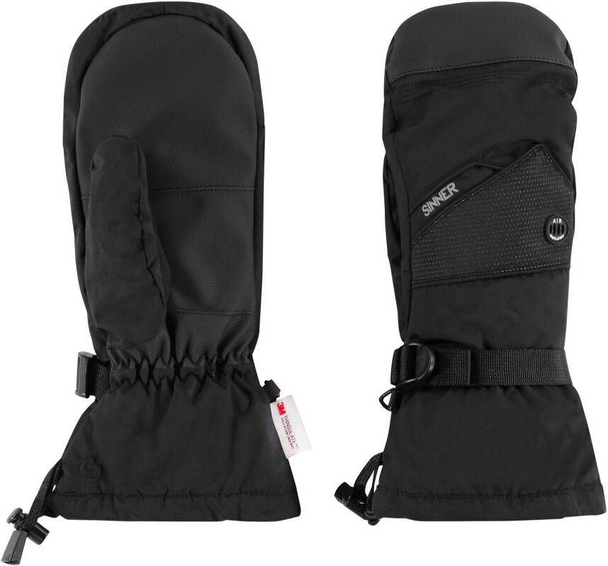 Sinner murray mitten skihandschoenen zwart heren