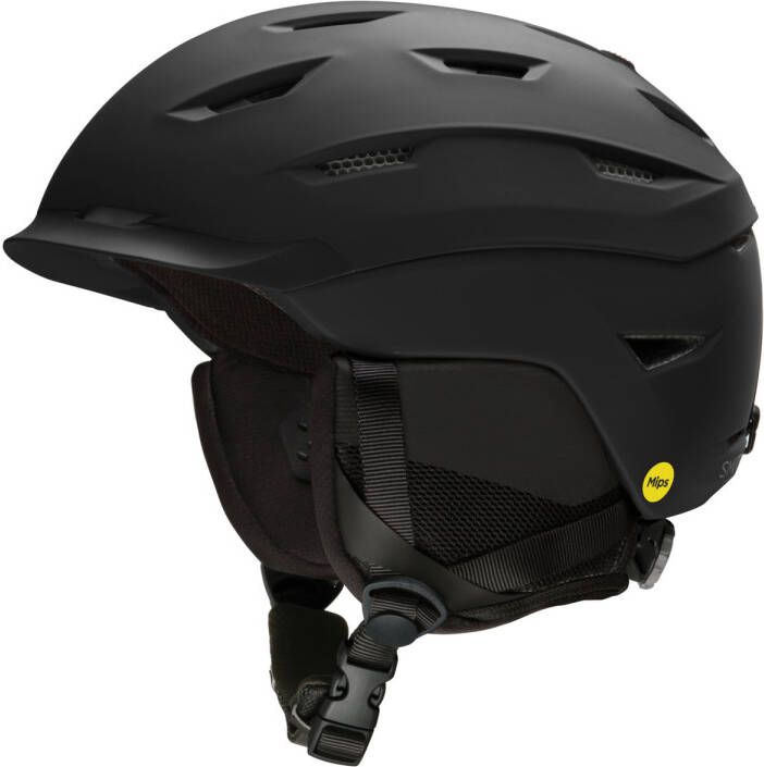 Smith Level MIPS skihelm Zwart/Donkergrijs