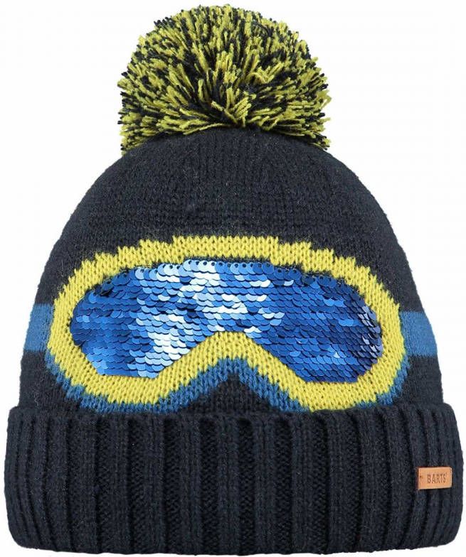 Barts ! Jongens Muts -- Donkerblauw Acryl