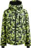 WE Fashion Alphard ski jack groen/geel/zwart online kopen