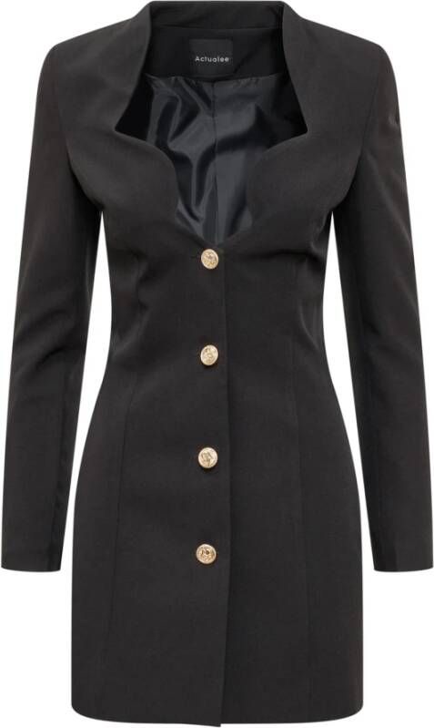 Actualee Feestkleedjes Zwart Dames