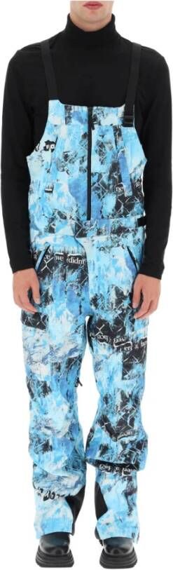 The North Face dragline ski bib trousers , Blauw, Heren