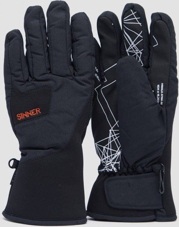 SKIHILL HANDSCHOENEN DRY-S® UNISEX ZWART MAAT 8,5