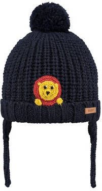 Barts muts Dayle met pompon donkerblauw