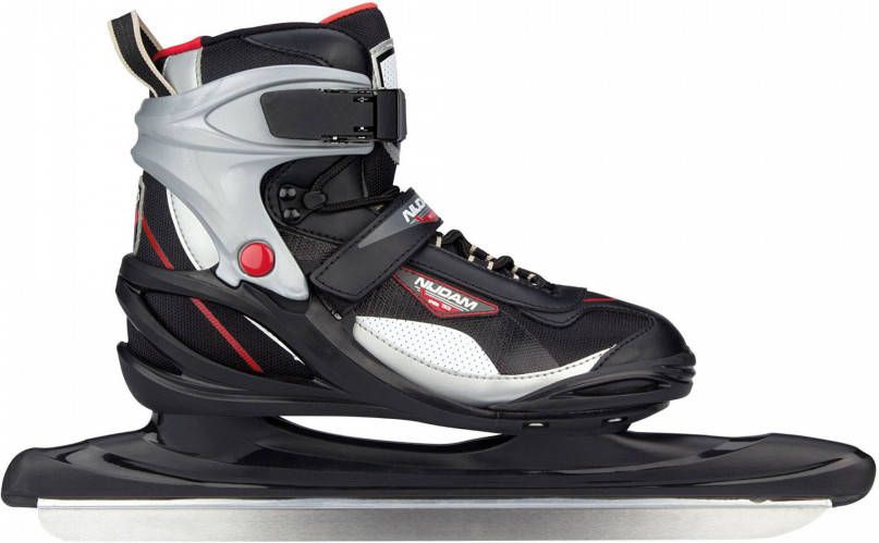 Nijdam Norenschaats Semi-softboot Unisex Zwart Maat 39