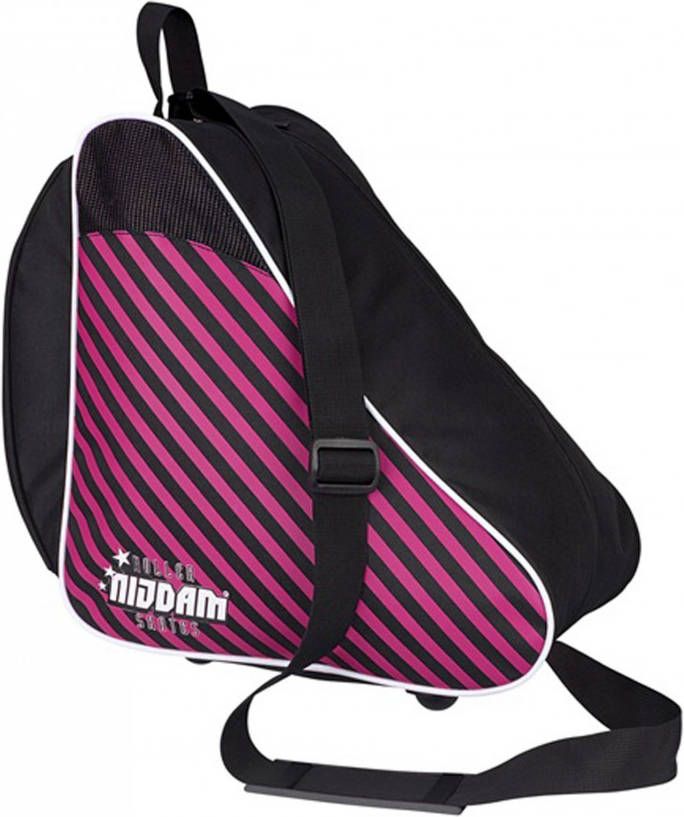 Nijdam Skatetas 37 Liter Zwart/roze