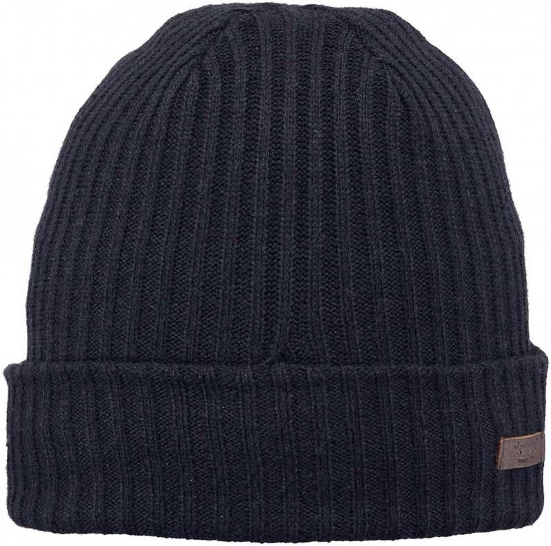Barts Wilbert Turnup Muts Donkerblauw