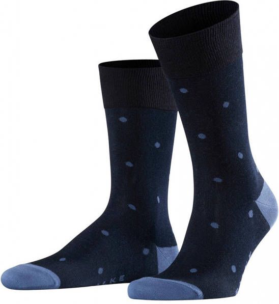 Falke Fashion Sok Dot Donkerblauw 6377