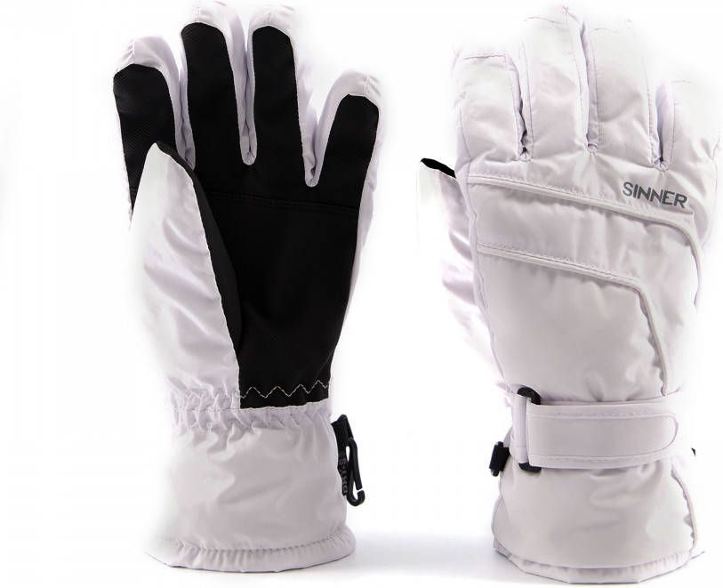 Sinner ski handschoenen Mesa wit/zwart