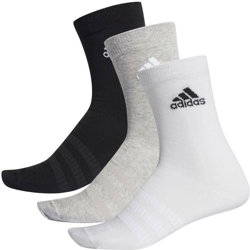 adidas Performance sportsokken (set van 3) zwart/grijs/wit