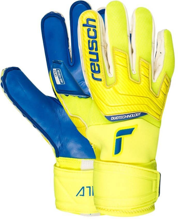 Reusch Keepershandschoenen Attrakt Duo Geel/Blauw