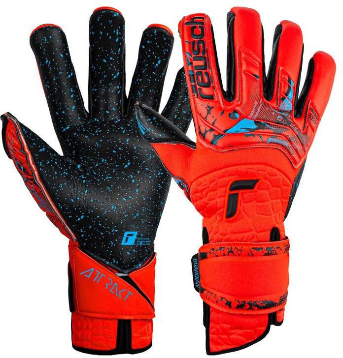 Reusch Keepershandschoenen Attrakt Fusion Guardian AdaptiveFlex Electric Red Rood/Blauw/Zwart