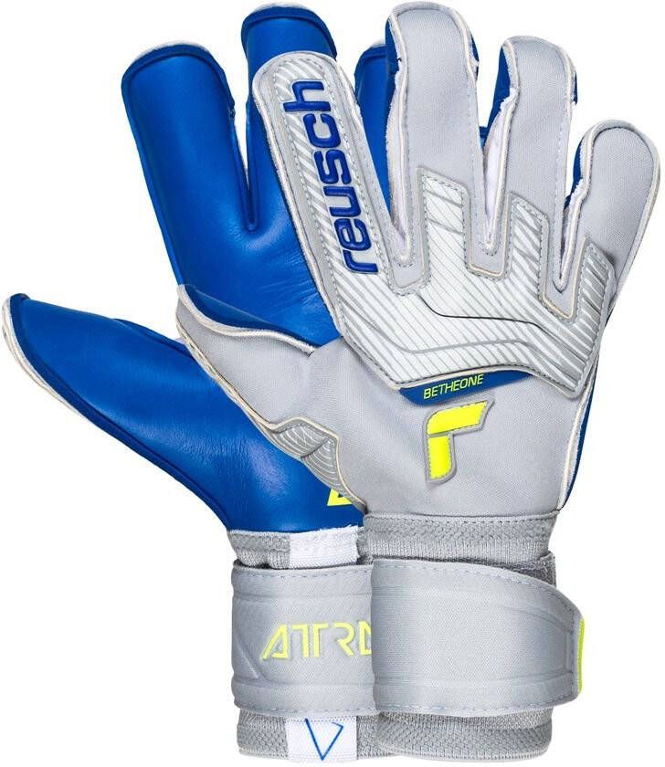 Reusch Keepershandschoenen Gold X Evolution Attrakt Grijs/Geel/Blauw