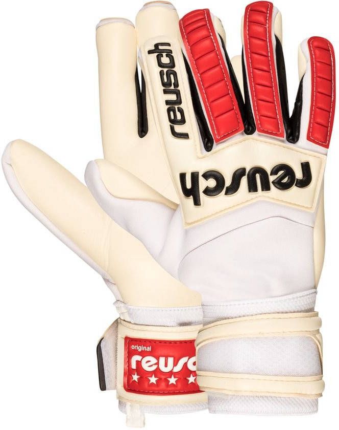Reusch Keepershandschoenen Legacy Gold X Wit/Rood/Zwart