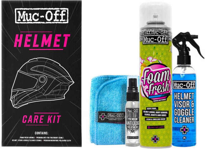 Muc-Off Helmet Care Kit Reinigingsmiddel