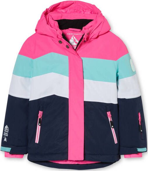 C&A ski jack roze/blauw
