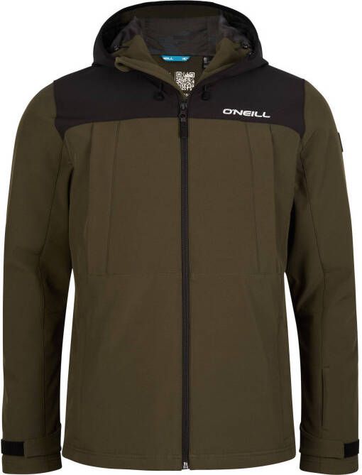 O'Neill ski jack Flint bruin/zwart